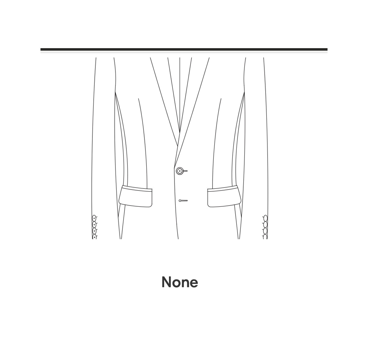 No ticket pocket reference