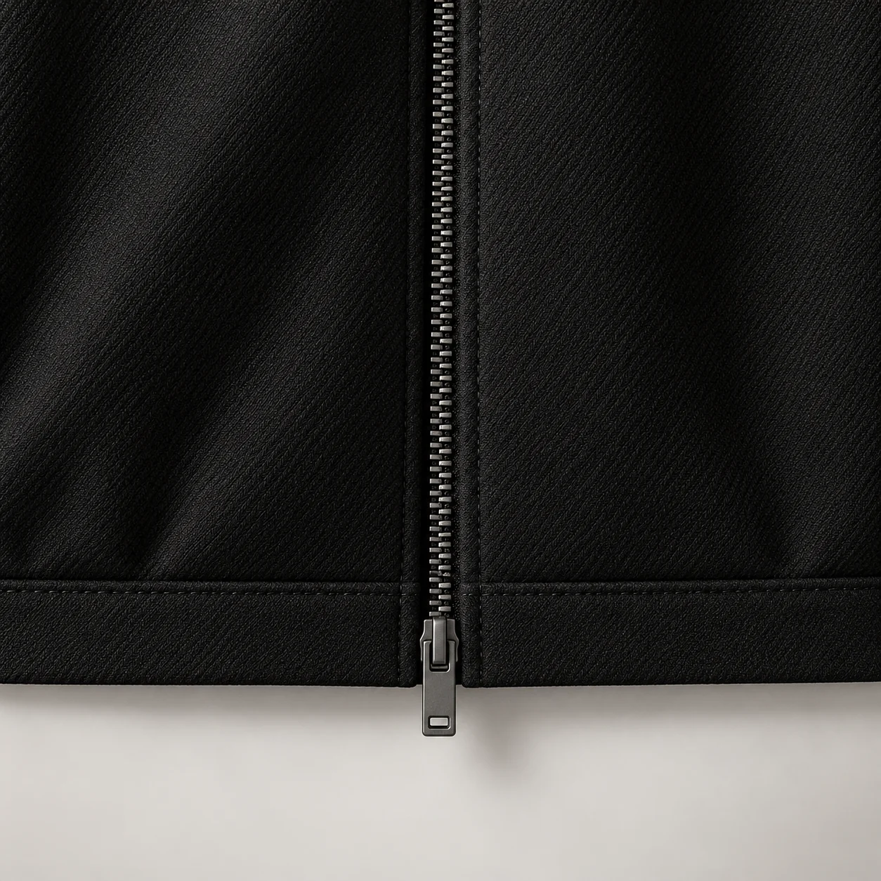 Straight hem construction reference